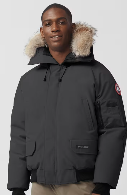 Canada Goose Fur-Hooded Bomber Jacker