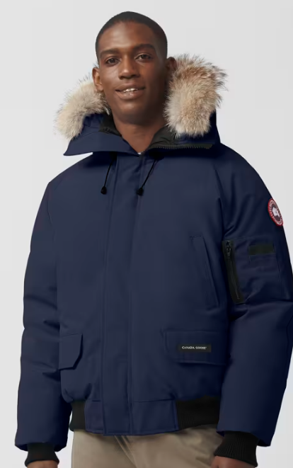 Canada Goose Fur-Hooded Bomber Jacker